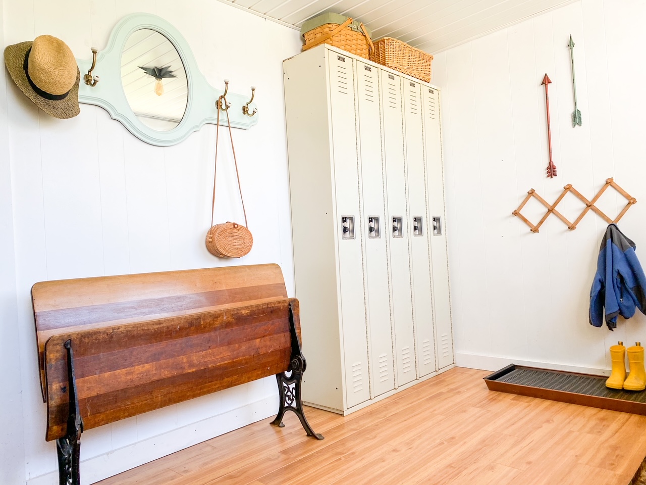 mudroom makeover