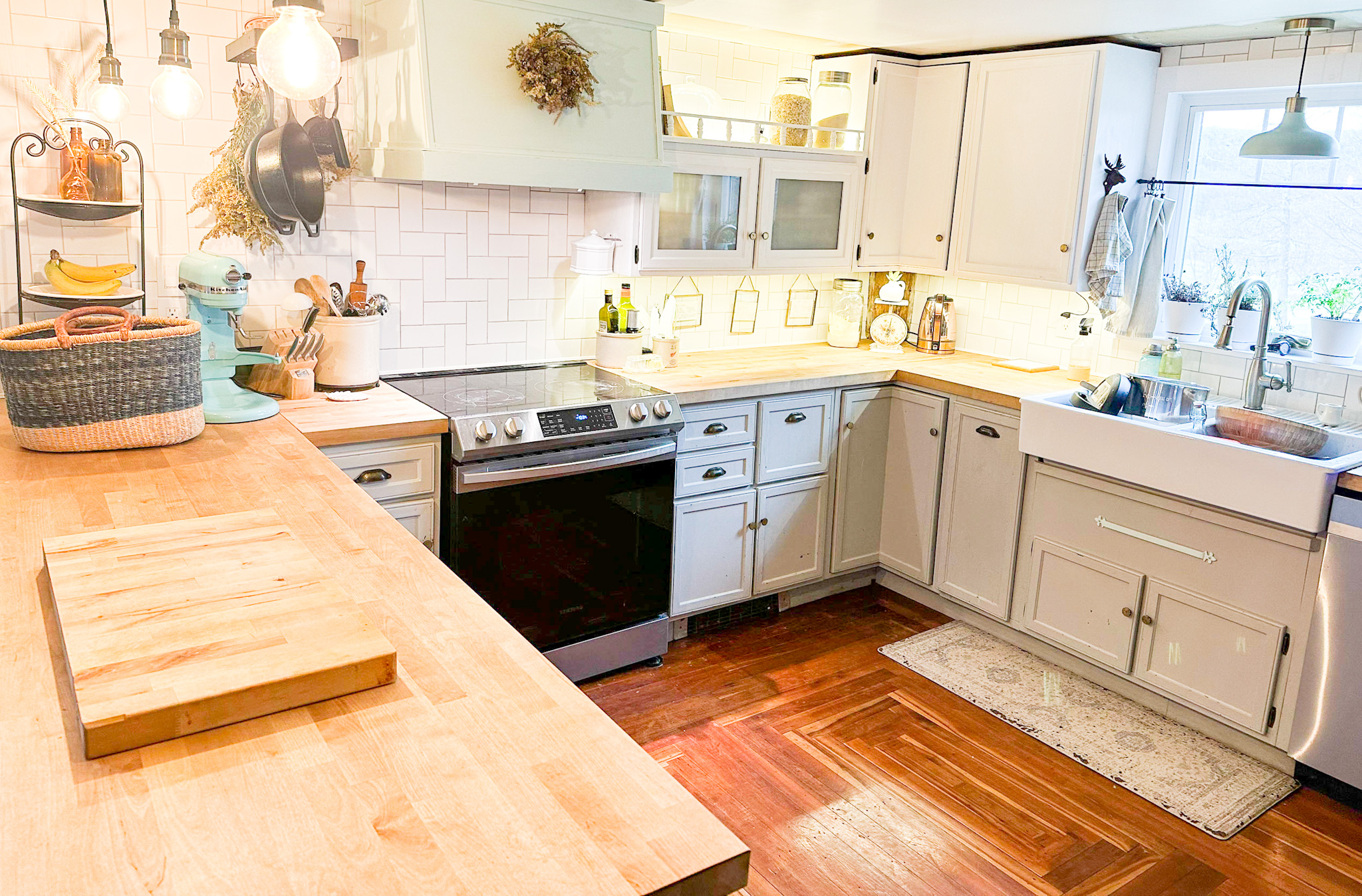 Farmhouse Kitchen renovation almost complete