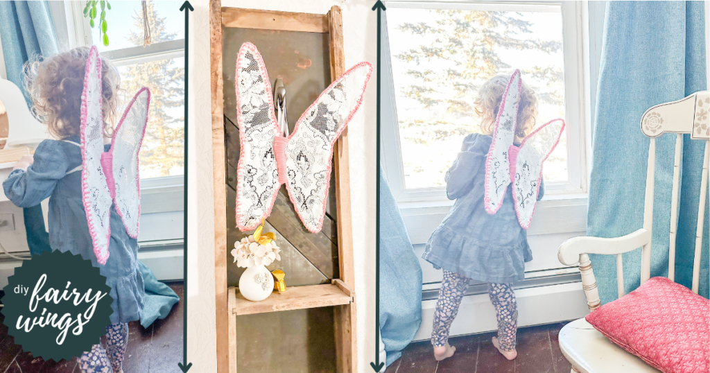 diy costume butterfly fairy wings
